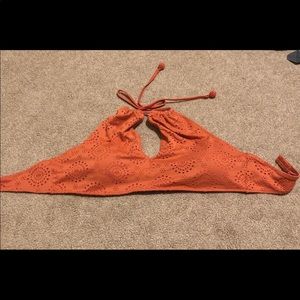 Aerie Orange Bikini Top